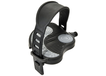 BRN Pedali Cyclette Larghi-nero